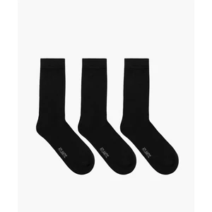 Men's Socks Standard Length 3Pack - Black