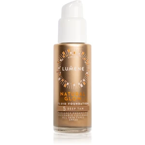 Lumene Natural Glow rozjasňujúci make-up pre prirodzený vzhľad SPF 20 odtieň 5 Deep Tan 30 ml