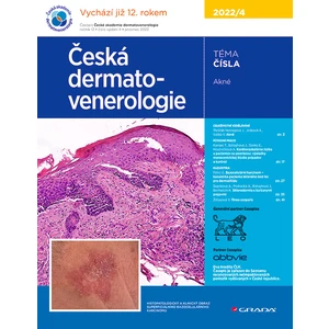 Česká dermatovenerologie 4/22, Hercogová Třešňák Jana
