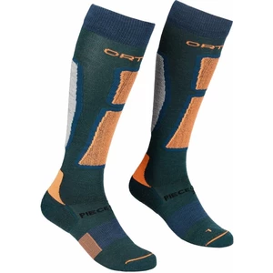 Ortovox Ski Rock'N'Wool Long Socks M Pacific Green 45-47 Șosete schi