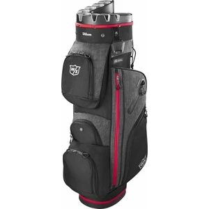 Wilson Staff I Lock III Cart Bag Negru/Roșu Geanta pentru golf