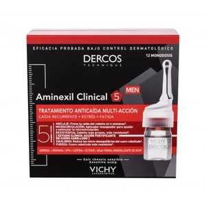 Vichy Dercos Aminexil Clinical 5 12x6 ml přípravek proti padání vlasů pro muže