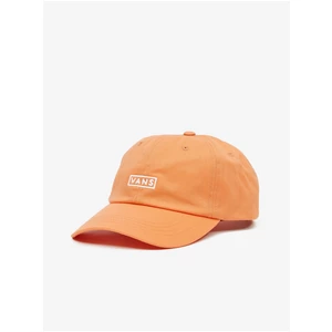 Orange men's cap with inscription VANS - Men