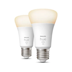 LED žárovka E27 Philips Hue 2ks 9,5W (75W) teplá bílá (2700K) stmívatelná