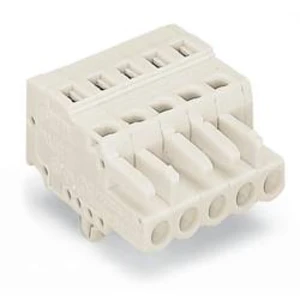 Zásuvkový konektor na kabel WAGO 721-105/008-000/037-000, 41.60 mm, pólů 5, rozteč 5 mm, 50 ks