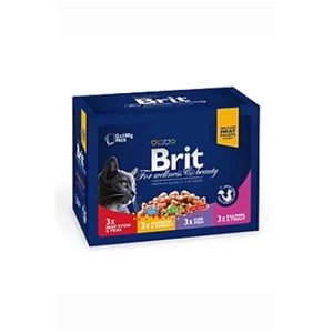 Kapsičky Brit Premium Cat Family 12x100g
