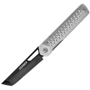 Zavírací nůž Ayako Gerber® – Černá, Stříbrná (Barva: Stříbrná, Varianta: Černá)