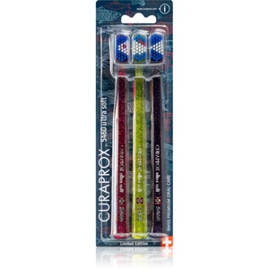 Curaprox Limited Edition Fishing zubní kartáčky ultra soft 3 ks