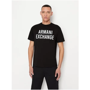 Black Men's T-Shirt Armani Exchange - Men's