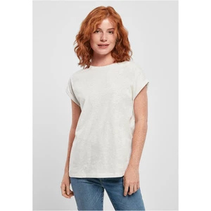Ladies Extended Shoulder Tee Lightgrey