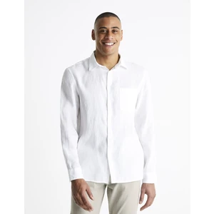 Celio Linen Shirt Baflax - Men
