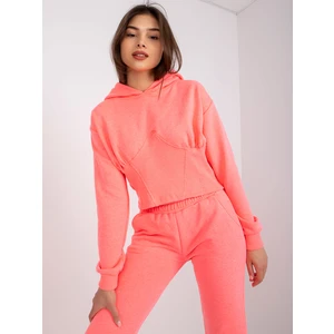 Fluo pink cotton tracksuit Neele