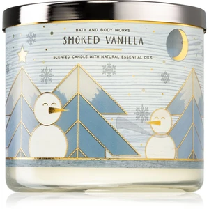 Bath & Body Works Smoked Vanilla vonná svíčka 411 g