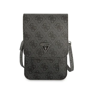 Taška Guess PU 4G Triangle Logo Phone Bag, černá