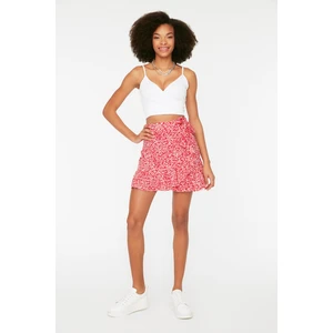 Női szoknya Trendyol Leopard print
