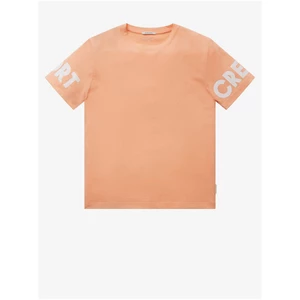 Meruňkové klučičí tričko Tom Tailor - Kluci