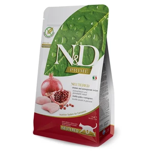 N&D Prime Cat Neutered Chicken & Pomegranate 1,5kg