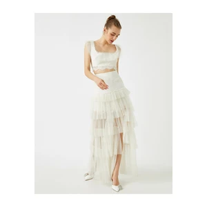 Koton Skirt - Ecru