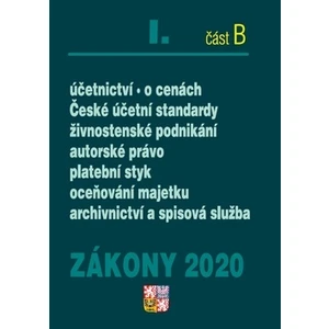 Zákony 2020 I. část B Účetní zákony