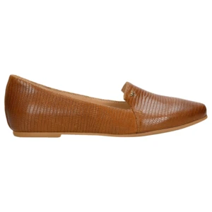 Wojas Dámske Kožené Loafers Hnedej Farby Na Každodenné Nosenie
