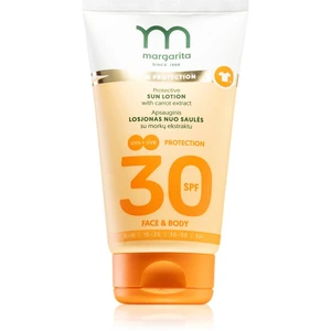 Margarita Protective opalovací krém na tělo a obličej SPF 30 150 ml