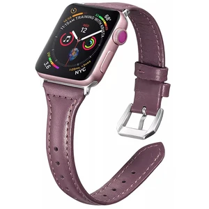 4wrist Kožený řemínek pro Apple Watch - 38/40/41 mm - Red Wine