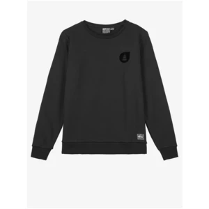 Black Mens Picture Sweatshirt - Men