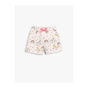 Koton Shorts - Pink - Normal Waist