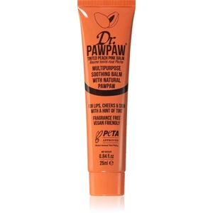 Dr. Pawpaw Peach Pink tónovací balzám na rty a tváře 25 ml