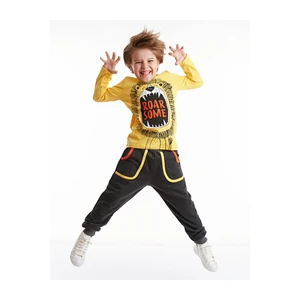 Denokids Two-Piece Set - Yellow - Regular fit