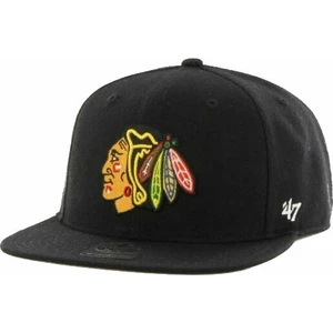 Chicago Blackhawks Hokejowa czapka z daszkiem NHL '47 No Shot Captain Black