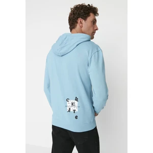 Trendyol Sweatshirt - Blue - Regular fit