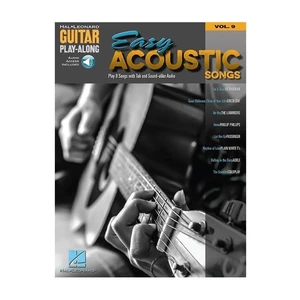 Hal Leonard Guitar Play-Along Volume 9: Easy Acoustic Songs Partituri