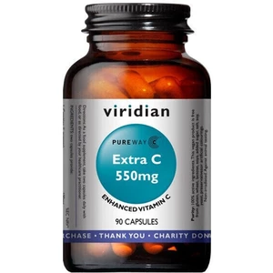 Viridian Extra C (Vitamín C) 550 mg 90 kapslí