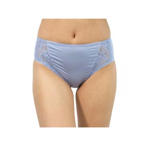 Women&#39;s panties Gina blue with lace (10121)