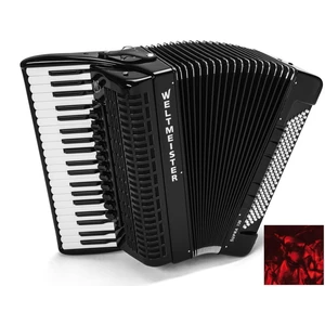 Weltmeister Supra 41/120/IV/11/5 Cassotto Red Piano accordion