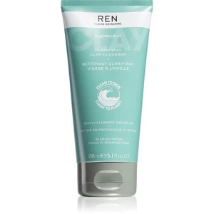 REN ClearCalm Clarifying Clay Cleanser čistiaci prípravok pre citlivú pleť 150 ml