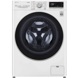 Práčka LG F49V6VB1W biela spredu plnená práčka • kapacita 9 kg • energetická trieda B • 1 400 ot./min • 10 rokov záruka na motor • český panel • parné