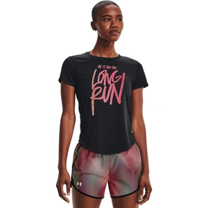 Under Armour UA Long Run Graphic SS Černá L