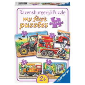 Ravensburger Moje Prvý Puzzle Stroje