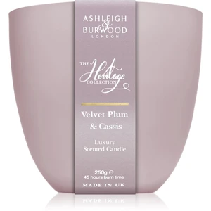 Ashleigh & Burwood London The Heritage Collection Velvet Plum & Cassis vonná svíčka 250 g