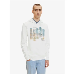 White Men's Hoodie Tom Tailor - Men