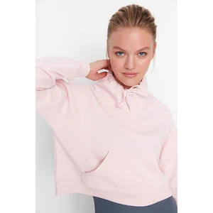 Trendyol Sweatshirt - Pink - Regular fit