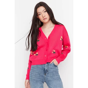 Trendyol Cardigan - Pink - Regular fit