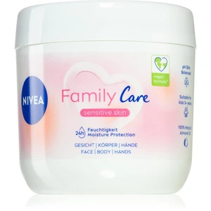 Nivea Family Care ľahký hydratačný krém na tvár, ruky a telo 450 ml