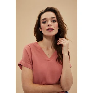Ordinary viscose shirt
