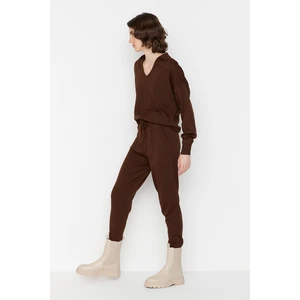 Trendyol Two-Piece Set - Brown - Relaxed fit