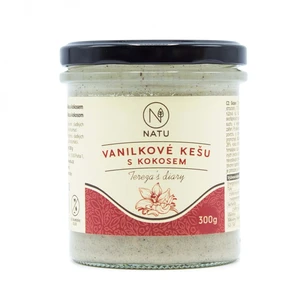 Natu Vanilkové kešu s kokosem 300 g