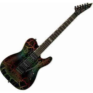 ESP LTD Eclipse '87 Rainbow Crackle