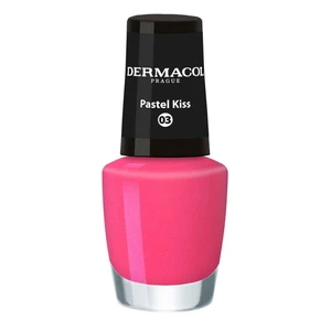 Dermacol Mini lak na nehty odstín 03 Pastel Kiss 5 ml